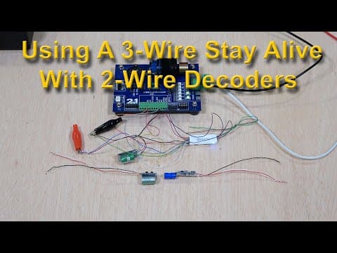 Using A 3-wire Stay Alive With 2-wire Decoders (396)