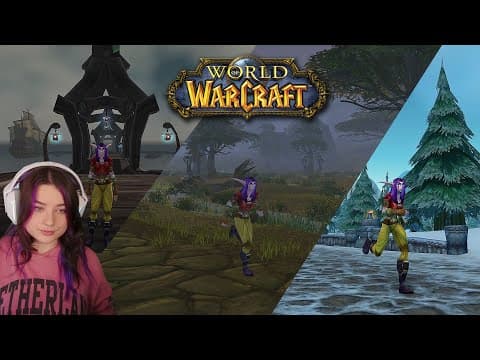 [asmr] Running From Darkshore ➡️ Westfall In Classic Wow ~ Soft Spoken, Nostalgia, Relaxing