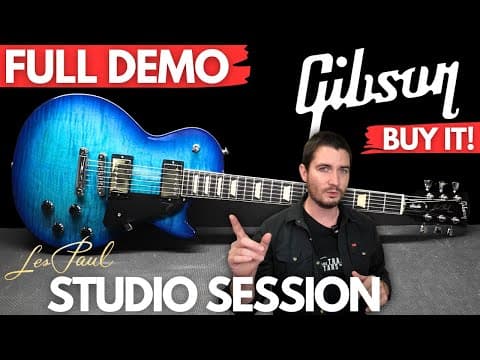 Gibson Les Paul Studio Session Full Demo (buy This!)