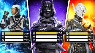 Top 3 Best Stats For Each Class In Destiny 2! (feat. Llama & Gmeiners)