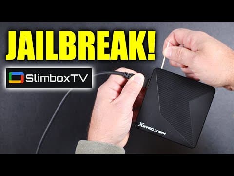 🚀 Toothpick Jailbreak! - Install Android Tv On Cheap China Box With Slimboxtv Firmware