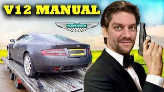 I Bought A 'cheap' Damaged Aston Martin Db9! Its Bad...