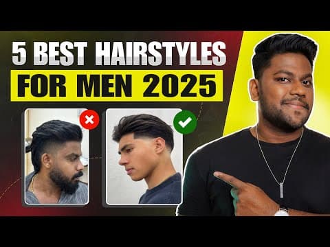 5 Best Hairstyles For Men 2025 | In Hindi | Mens Hairstyles 2025 | Dipak Shaw