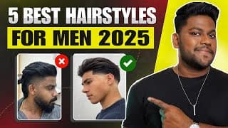 5 Best Hairstyles For Men 2025 | In Hindi | Mens Hairstyles 2025 | Dipak Shaw