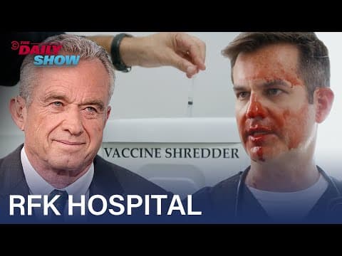 Rfk Hospital: An Original Series Inspired By The Medical Advice Of Rfk Jr. | The Daily Show