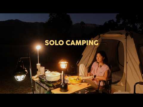 Solo Camping Where I Forget Stuff As Always, New Snow Peak Igt Table