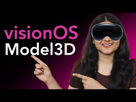 How To Add 3d Objects To Windows In A Visionos App?