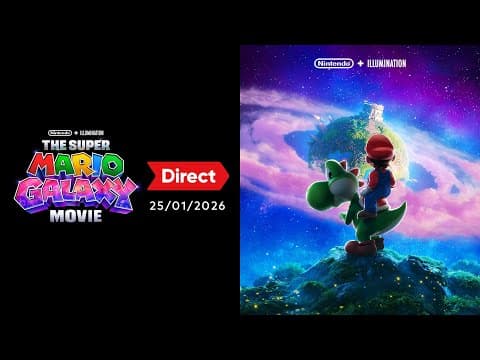 The Super Mario Galaxy Movie Direct – 25/01/2026