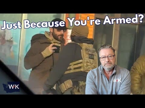 Are Officers Justified In Shooting You Just Because You're Armed?