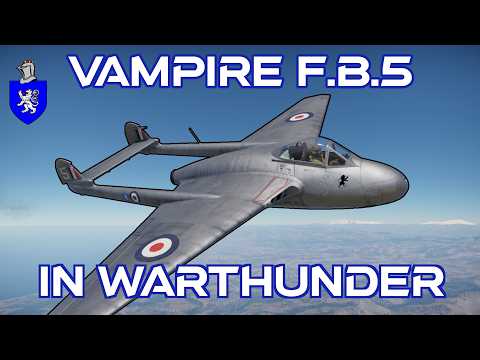 Vampire F.b.5 In War Thunder : A Basic Review
