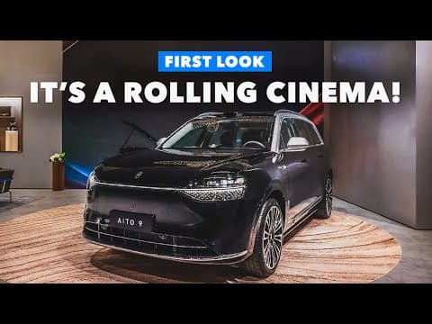 The Car With A Cinema Inside!