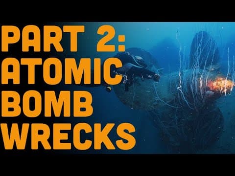 The Nuclear Ghost Fleet Of Bikini Atoll Part 2: World Class Wreck Diving