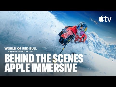 World Of Red Bull: Backcountry Skiing | Apple Vision Pro