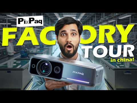 Inside The Pixpaq Factory: How High-end Projectors Are Made | Virtual Factory Tour 📽️