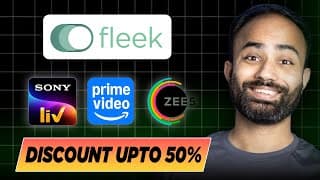 Save Big On Amazon Prime, Sonyliv & More With Fleek App! (hindi)