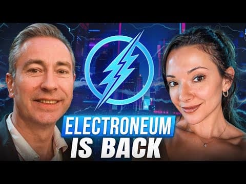 Electroneum Is Back! Nfts Rwa With Richard Ells