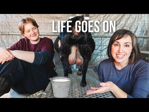 Home From College → Back To Farm Chores 🤪