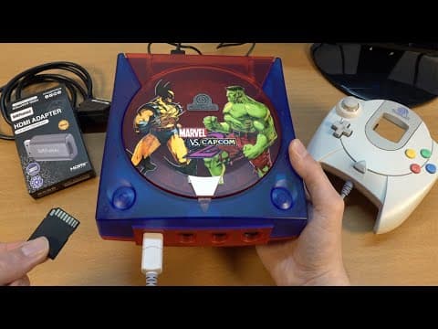 We Have Made The Ultimate 512gb Sd Themed Sega Dreamcast 👌