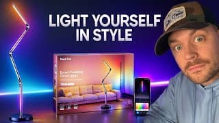 Light Yourself Up In Style With The Decktok Foldable Floor Lamp!