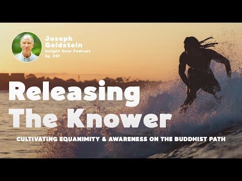 Joseph Goldstein On Releasing The Knower: Equanimity And Awareness - Insight Hour Ep. 257