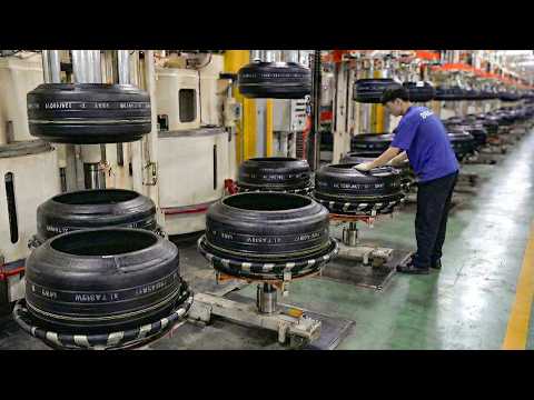 Amazing Tire Mass Production Process Of A Giant Vietnamese Factory