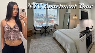 My New York Apartment Tour! (first Time Living Alone)