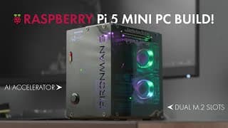 Turn Raspberry Pi 5 Into A Powerful Mini Pc With Pironman 5 Max | Dual Ssd + Nas + Ai