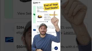 End of Year Tool Deals! ⚒️