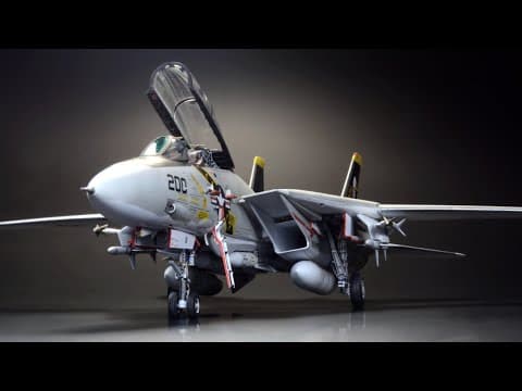 F-14a Tomcat "jolly Rogers" - Academy - 1/72 - Aircraft Model