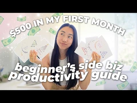 How to turn 1 hour a day into $1000 monthly side income (step-by-step!)