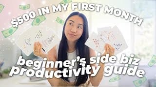 How to turn 1 hour a day into $1000 monthly side income (step-by-step!)