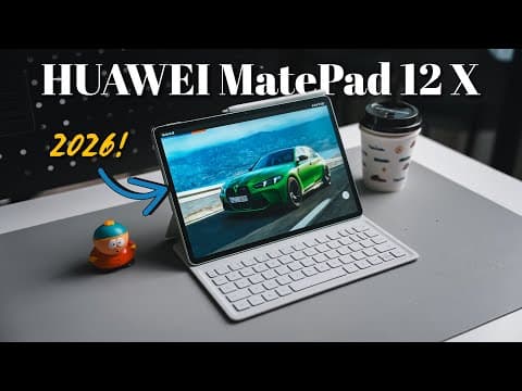 Huawei Matepad 12 X (2026): The Upgraded Ultra-lightweight Pc-like Tablet🔥