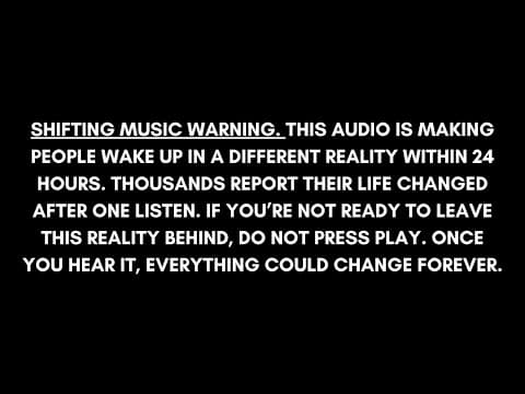 Reality Shifting Music To Instantly Enter Your Desired Reality