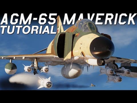 Dcs F-4e Phantom Ii | Agm-65 Maverick Tutorial!
