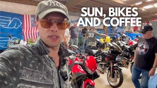 Sunday, Sun And A Very Big Bike Show