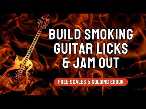 How To Build Awesome Guitar Licks And Solo With Ease Tabs Included #guitarlicks #bluesguitar #rock