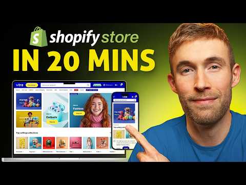 Shopify Tutorial For Beginners 2026 - Set Up Your Store In 20 Minutes