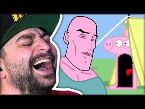 I'm Scared! 🤣 - [ytp] Daddy Pig Gets Dank Reaction!