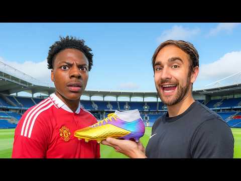 I Surprised Ishowspeed With Custom Shoes