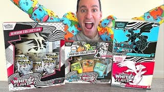 I Opened Every Pokemon Black Bolt And White Flare Product