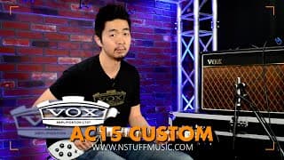 Vox Ac15 Custom W/ Vox Product Specialist Kenny Echizen