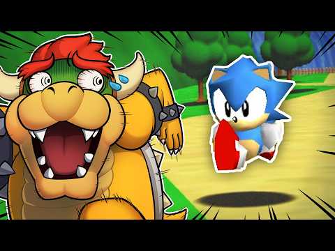 Can I Beat A Mario Game As Sonic?