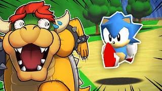 Can I Beat A Mario Game As Sonic?