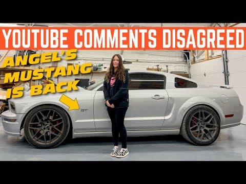 Youtube Comments Forced Us To Keep Troubleshooting Angel's Turbo Mustang