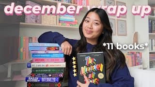 I Read 11 Books In December... Let's Talk About It (& My 2025 Reading Goal!) | Reading Wrap Up 📚