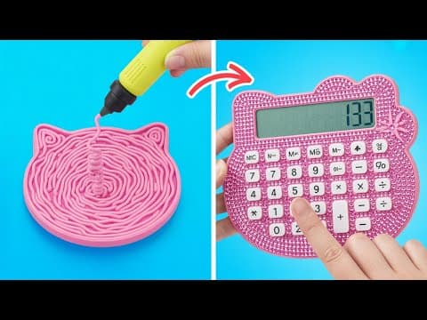 Secret School Supplies Challenge For Friends 😄 Diy Ideas By 123go! Vibe