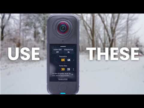 Insta360 X4 Air | The Best Settings For Every Mode