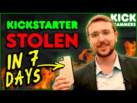The Fastest Kickstarter Theft In History: Stolen In 7 Days | Weird Crowdfunding Documentary