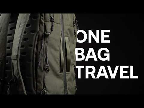 You Can Travel With Just One Bag (ft. New Pakt Aero + Stash)
