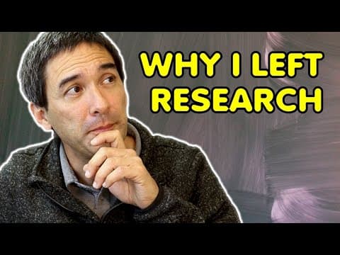 Why I Left Academic Research To Become A Biology Teacher